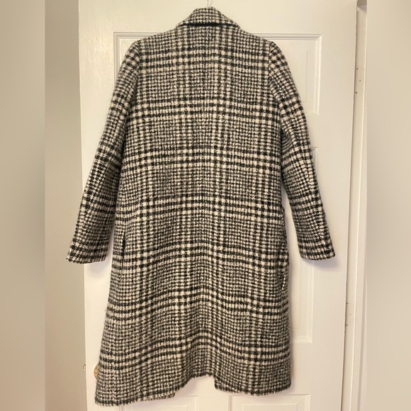 CARVEN HOUNDSTOOTH COAT SIZE 36 - Picture 2 of 5